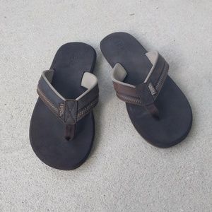 Flojos men's sandals in brown in perfect condition